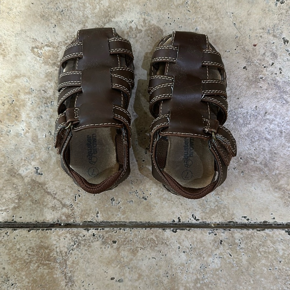 Buster Brown Brown Kids Toddler Sandals Size 7